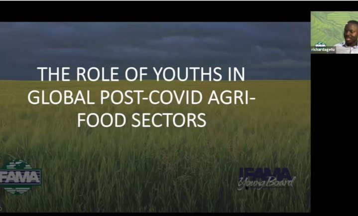 IFAMA Young Board Webinar highlights the Role of Youths in global post-COVID19 Food Systems